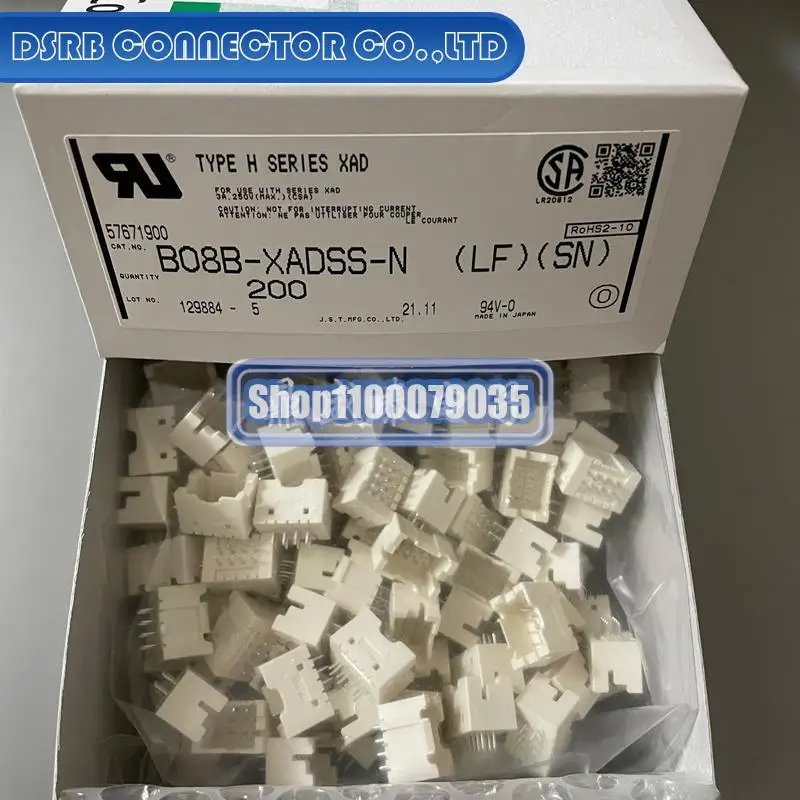 

200pcs/lot new and original B08B-XADSS-N 8P 2.5MM