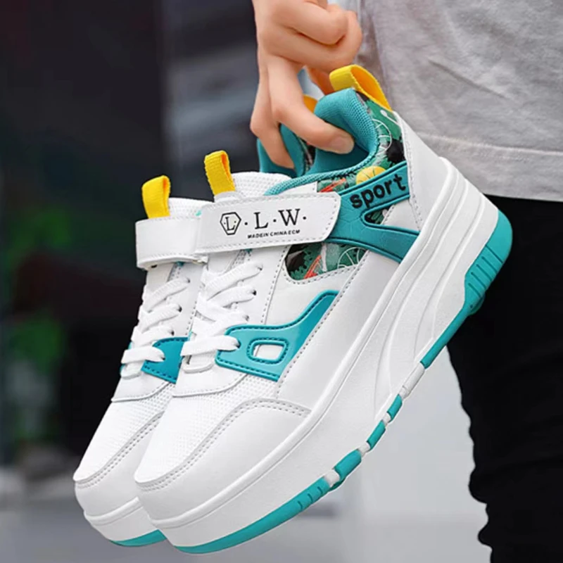 

New Trendy Kid 4 Wheel Inline Skates Shoes Good Quality Children Indoor Roller Skates Sneakers Boy Girls Roller Shoes 809