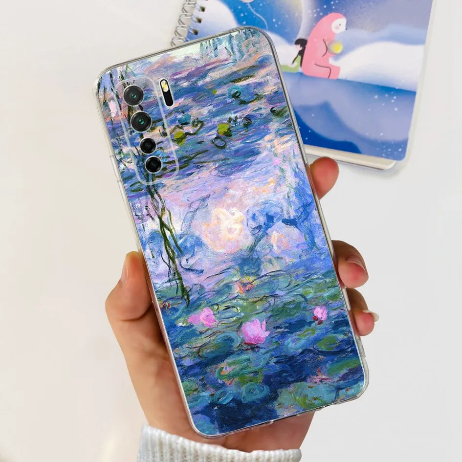 Clear Fashion Pattern Soft Silicone Case