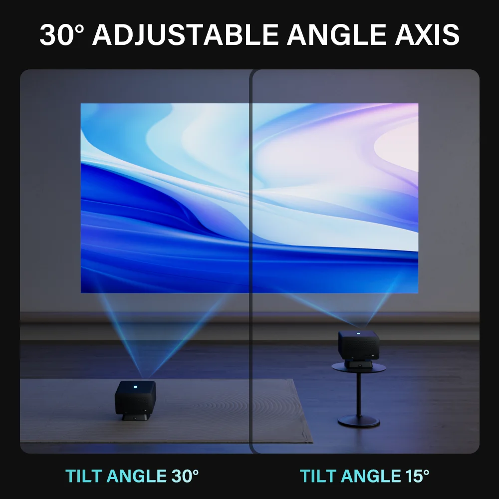 HONGTOP P50 Global Smart Projector 4K Android 11 Portable - Image 3