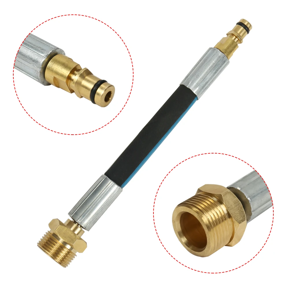 High Pressure Wash Gun Hose Adapter M22 Connector Converter Fitting for Karcher K-series K2 K3 K4 K5 K7 Pressure Washer 6