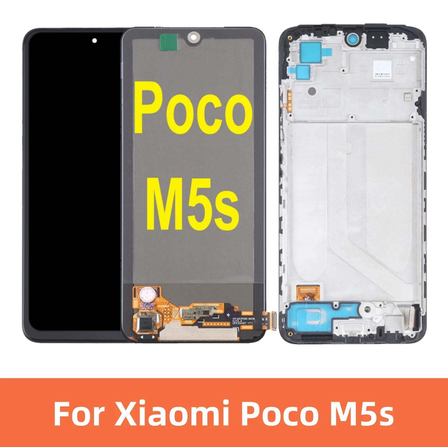 

6.43" Original AMOLED For Xiaomi Poco M5s 2207117BPG LCD Display PocoM5s Touch Screen Replacement Digitizer Assembly