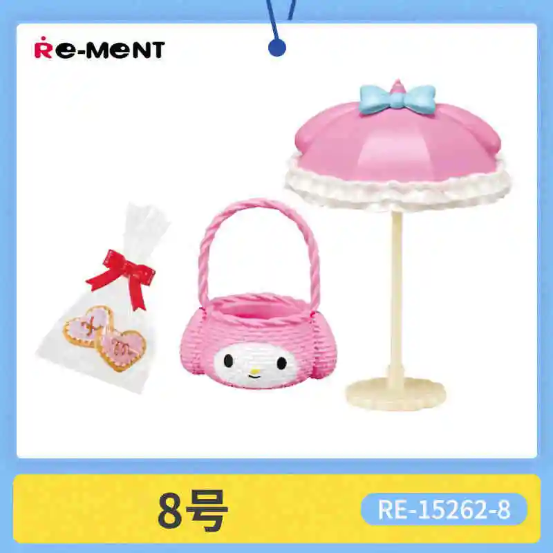 Original Re-Ment Sanrio My Melody And Kuromi'S Sweet Tea Party