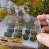 wikingMilitary simulation scenario shrub vegetation train railway construction sand landscape tree model diy material suits 2