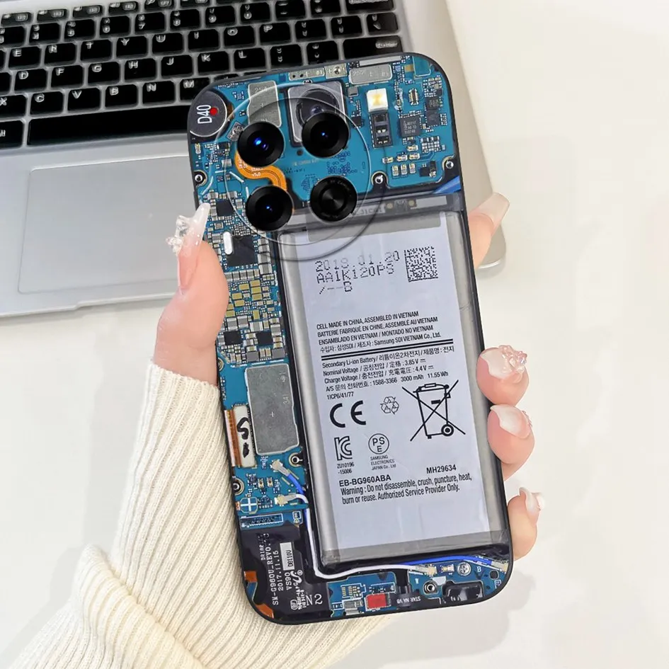 Cute Astronaut Soft TPU Case with Camera Protection