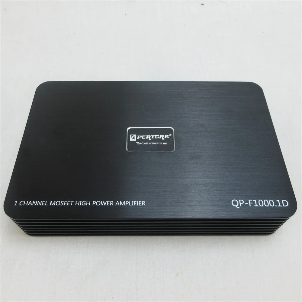 Car Audio High-power Output Vehicle-mounted Single-channel Universal Channel Amplifier with Wire-controlled Power Amplifier