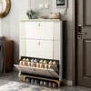 Shoe Cabinet With 3 Flip Drawers Dressers for Bedroom Furniture Living Room Vip Bag Luxury Bags Women Shoes Organization Armoire 1