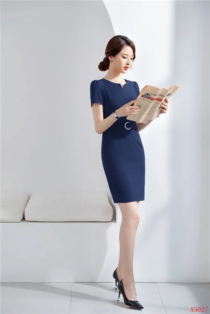 Oficina Vestir Elegante Mujer 40 AÃ±os Estilos De Uniforme