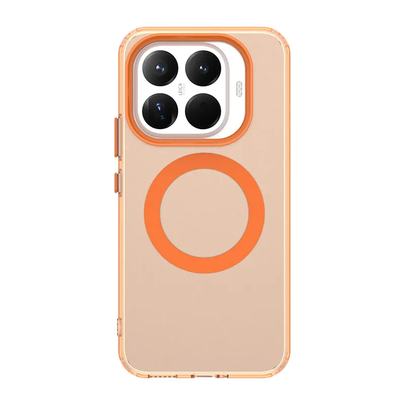 Minimalist Anti-Drop Magnetic Phone Case - Matte Translucent Finish