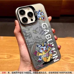 Vibrant Digimon Cartoon Anti - Fall Matte Phone Case for iPhone 16e (CYB - 310HKX145A2)