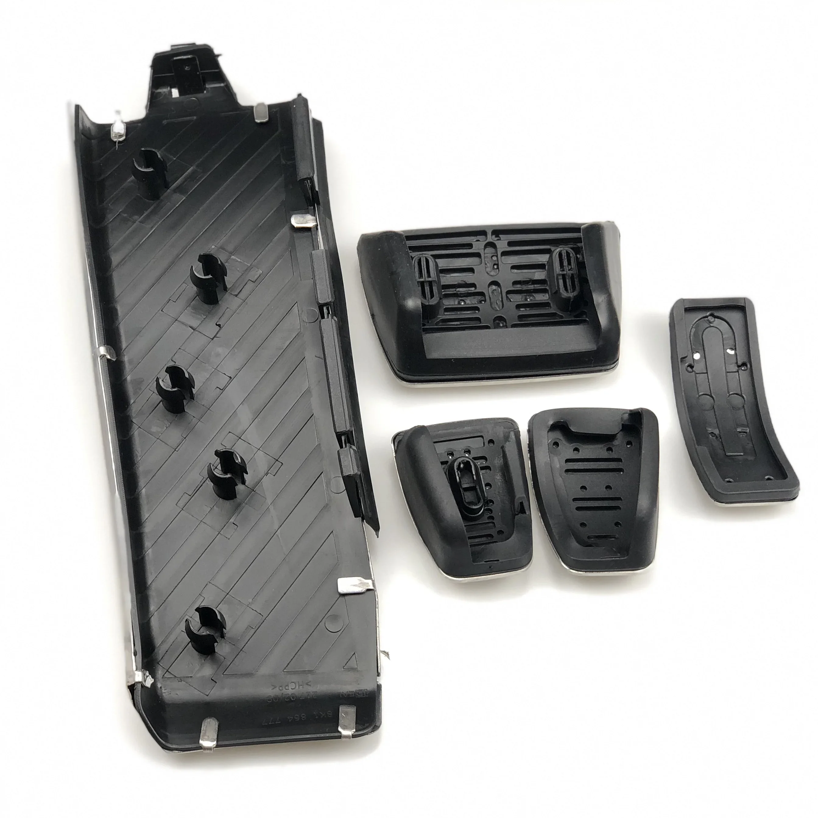 Stainless Steel Sport Foot Rest Fuel Brake Pedal Plate Cover Set For Audi A4 S4 A5 A6 S6 Q5 S5 A7 S7 C7 A8 S8 Car Accessories