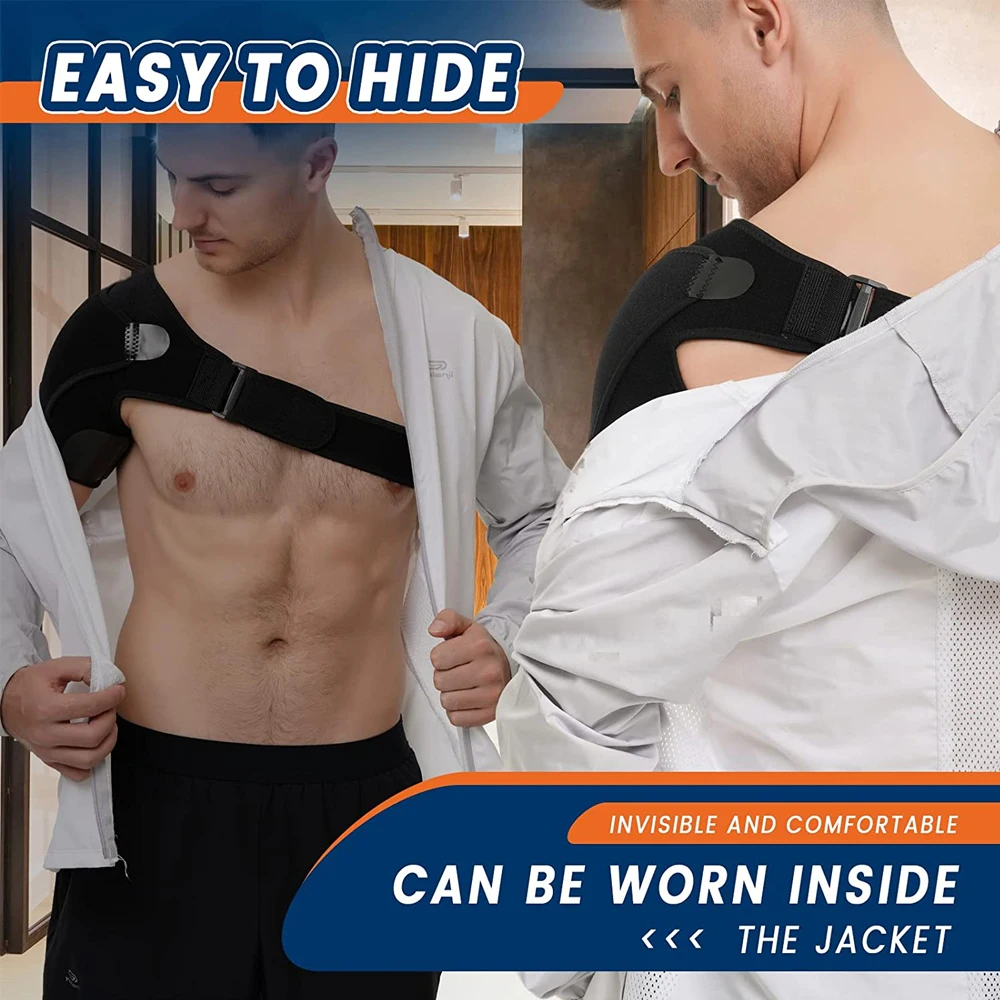 Shoulder Brace Shoulder Brace for Women&Men Shoulder Pain Relief for Torn Rotator Cuff for Stability&Recovery Fits Left and Right Arm