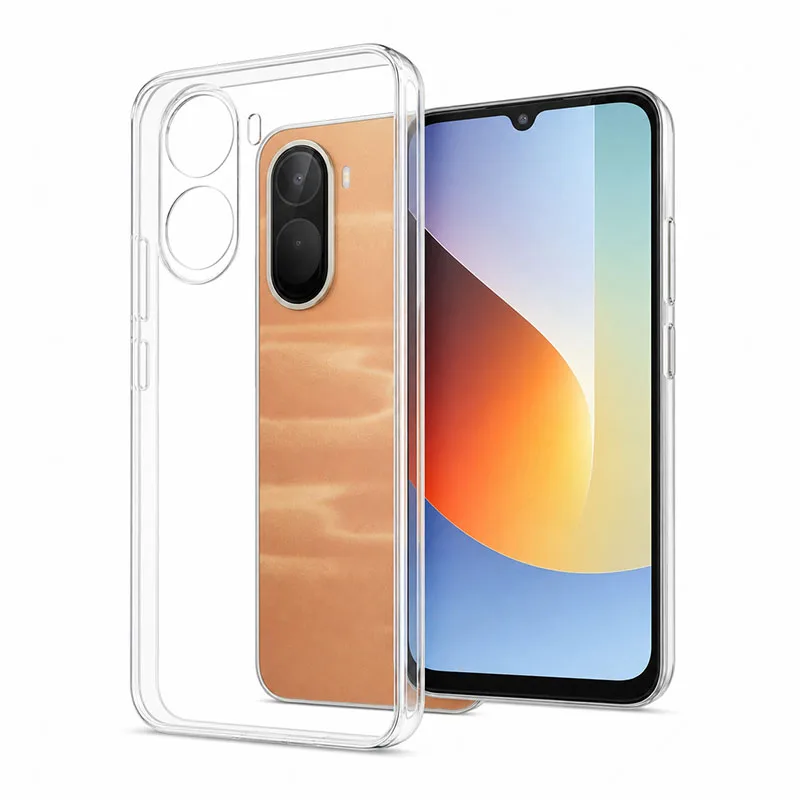Luxury Crystal Clear Phone Cases - Slim Transparent Shockproof TPU Back Covers