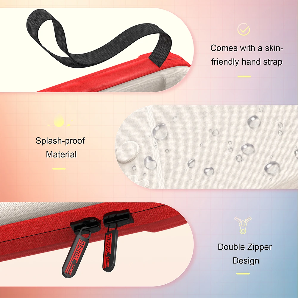 Carrying Case Shockproof Portable Storage Bag Anti-scratch Protective Travel Case Shockproof for Switch 2 Console & Accessories