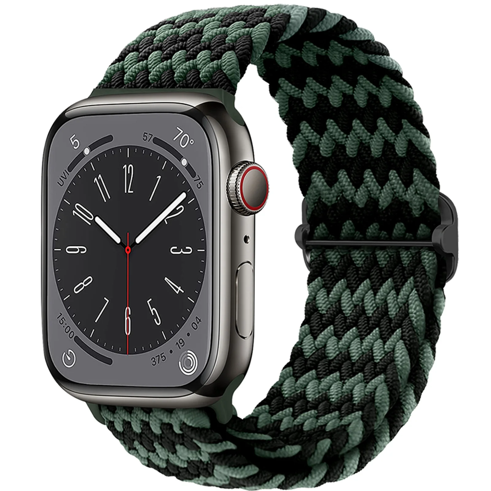 Braided Solo Loop Elastic Nylon Bracelet