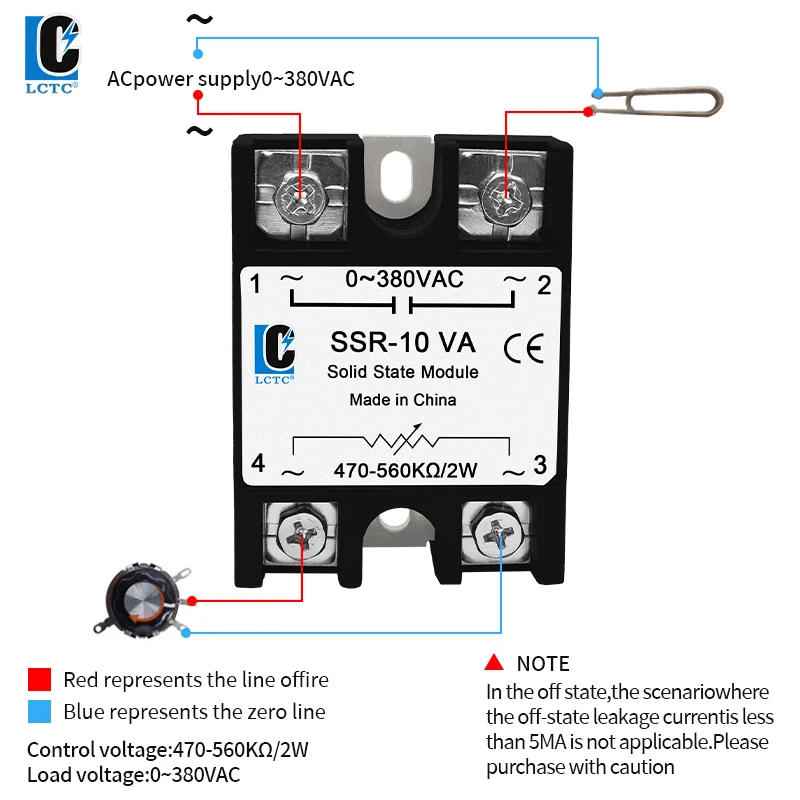Enhanced Single Phase Control Solid State Voltage Regulator with Potentiometer Integration