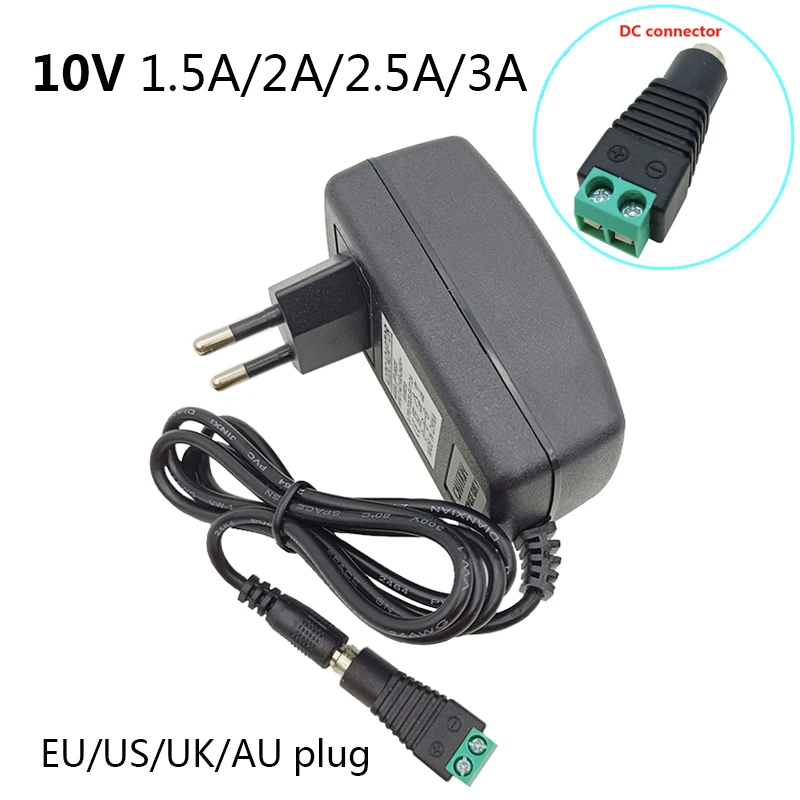 10V-3A-Power-Supply-AU-UK-Universal-Power-Adapter-10V-Adaptor-10-Volts ...