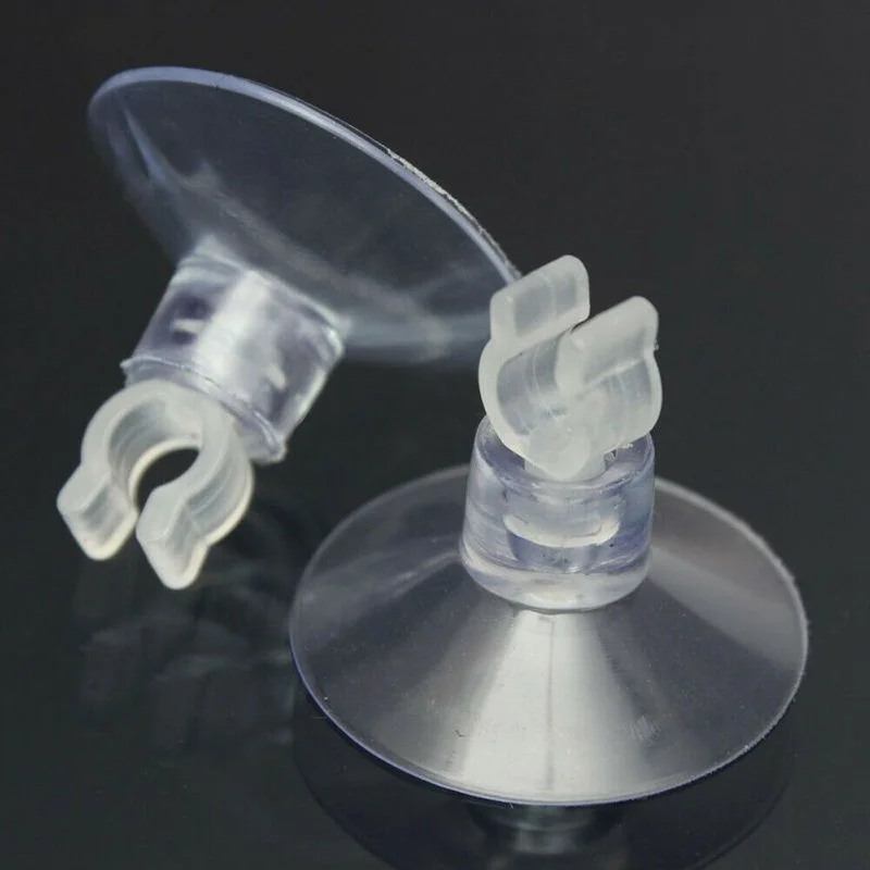 10pcs/Lot Plastic Aquarium Suction Cup Holder Fish Tank Sucker Sucker For Fish Tank Pump Airline Tube Holder Aquarium Accessory