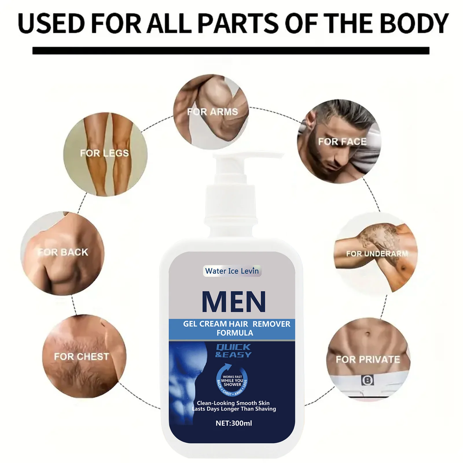 Hair Removal Gel Powerful Epilator Cream Intimate Areas Health Painless Hair Remover Growth Inhibitor For Woman Men Body Care 3