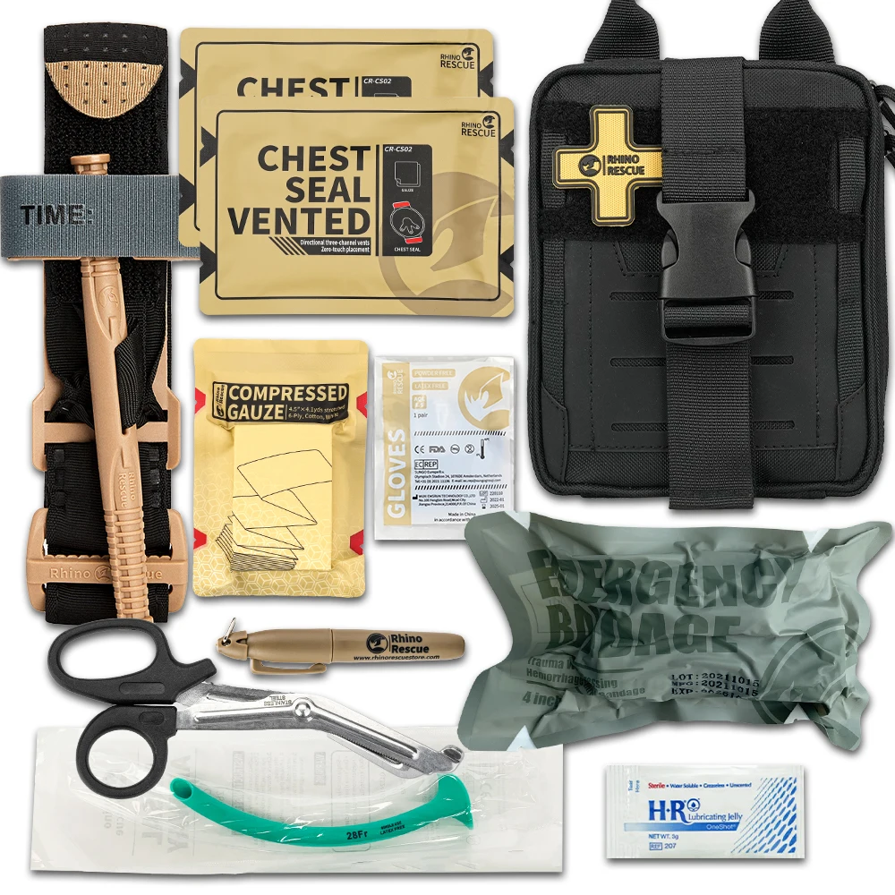 RHINO RESCUE IFAK Trauma Kit Survival Kit HIKING KIT