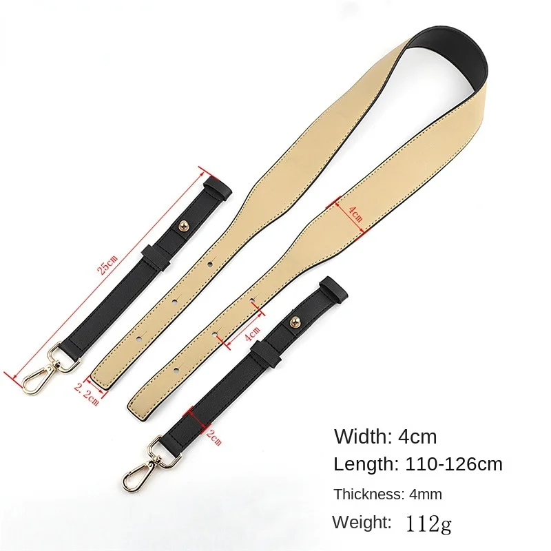Wholesale Chic Bag Strap Handbag Handles PU Leather Shoulder Strap 4cm Wide Long Adjustable Shoulder Bag Belt Bag Accessories
