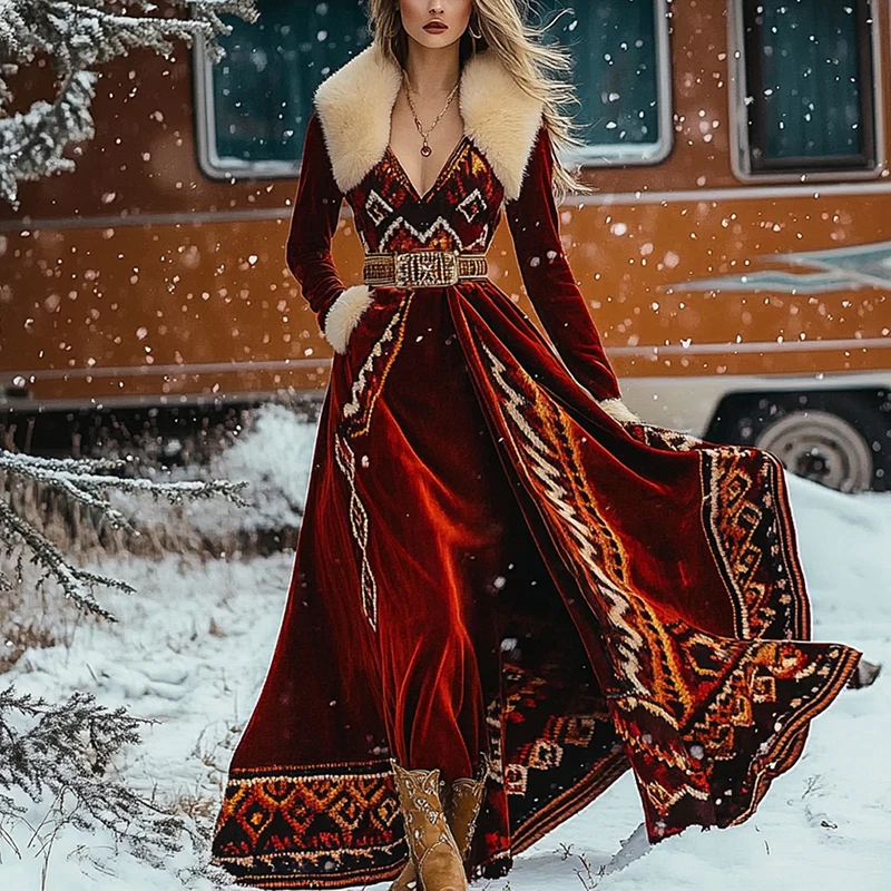 Noir by Mavie Pret Luxury Velvet Czarina - Festive Collection main image 1