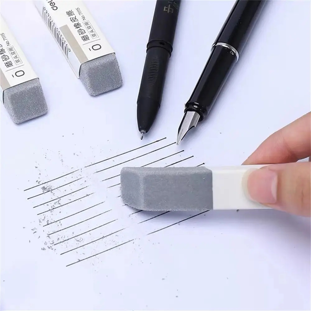 1pcs Ink Erasers For Ballpoint Pen Gel Pen Pencil Matte Eraser Office  School Stationery Clean Correction Supplies Sand Rubber - Eraser -  AliExpress