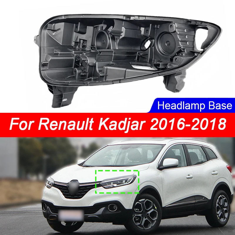 Renault Kadjar LED 2016 2017 2018 Far Tabanı Far Yuvası Araba Arka Tabanı Oto Far Arka Yuvası