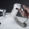 Faucet External Shower Head Set Bathroom Kitchen Basin Tap Adapter Spray Drains Strainer Hose Sink Washing Hair Shower 1
