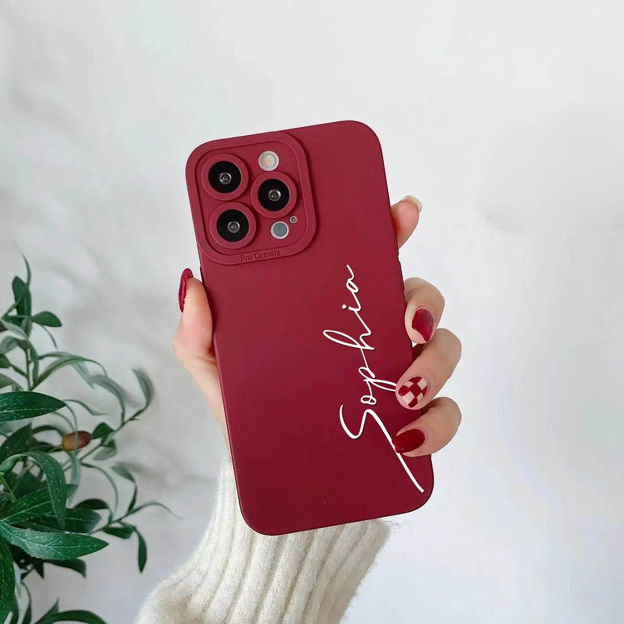Personalized TPU Year Theme Customized Name Letters Hot Stamping Compatible thumbnail 6