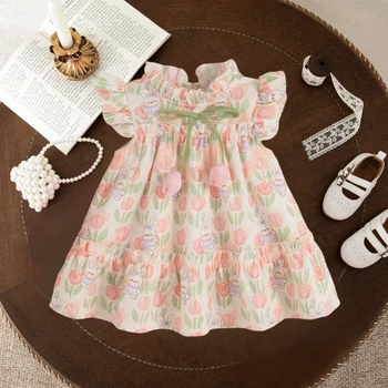 Girls Floral Dress 1