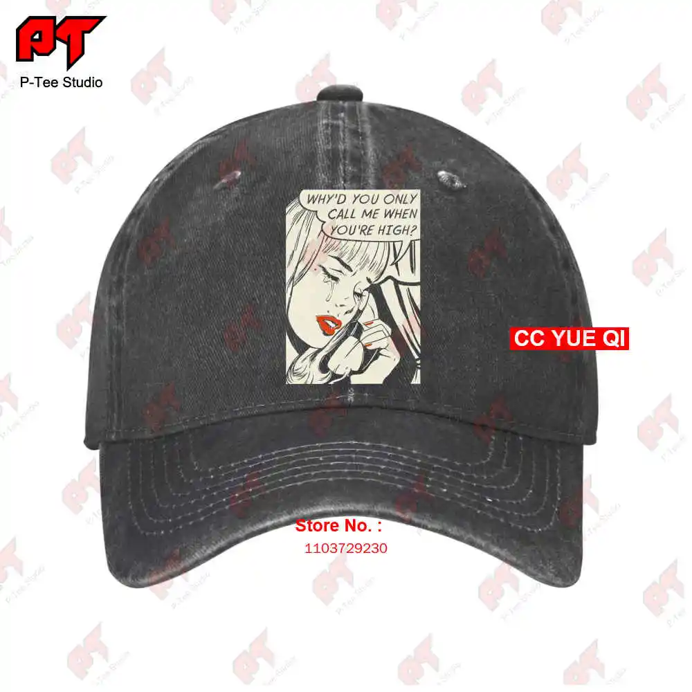 Арктические обезьянки, вы звоните мне только, когда вы высокий Am музыкальные комиксные бейсболки, Кепка для грузовика TZFS