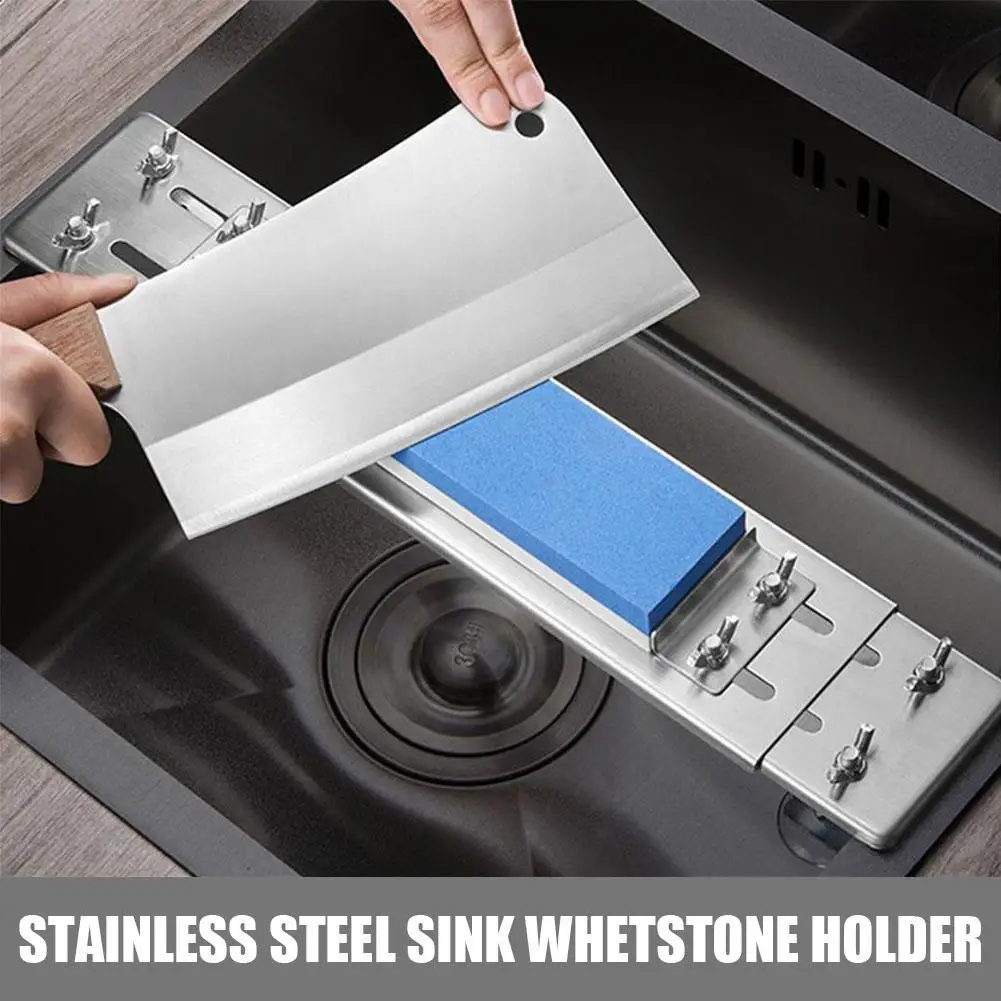 

Adjustable Tool Holder Knife Sharpener Base Grinding Stone Kitchen Accessories Honing Water Channel Bridge