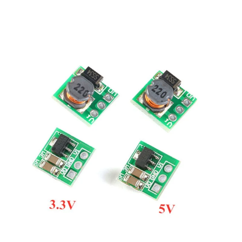 Фото 5 шт. Φ 0,9-3,3 В до 3,3 В 0,9 ма-5 в до 5 В Mini Step Up Boost Power Module DC to DC для Arduino DC-DC №1