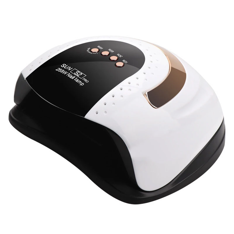 고출력 전문가용 네일 램프 UV LED 네일 드라이어 네일 젤 폴리쉬 경화 램프 (4가지 타이머 및 자동 센서 포함) 매니큐어 도구