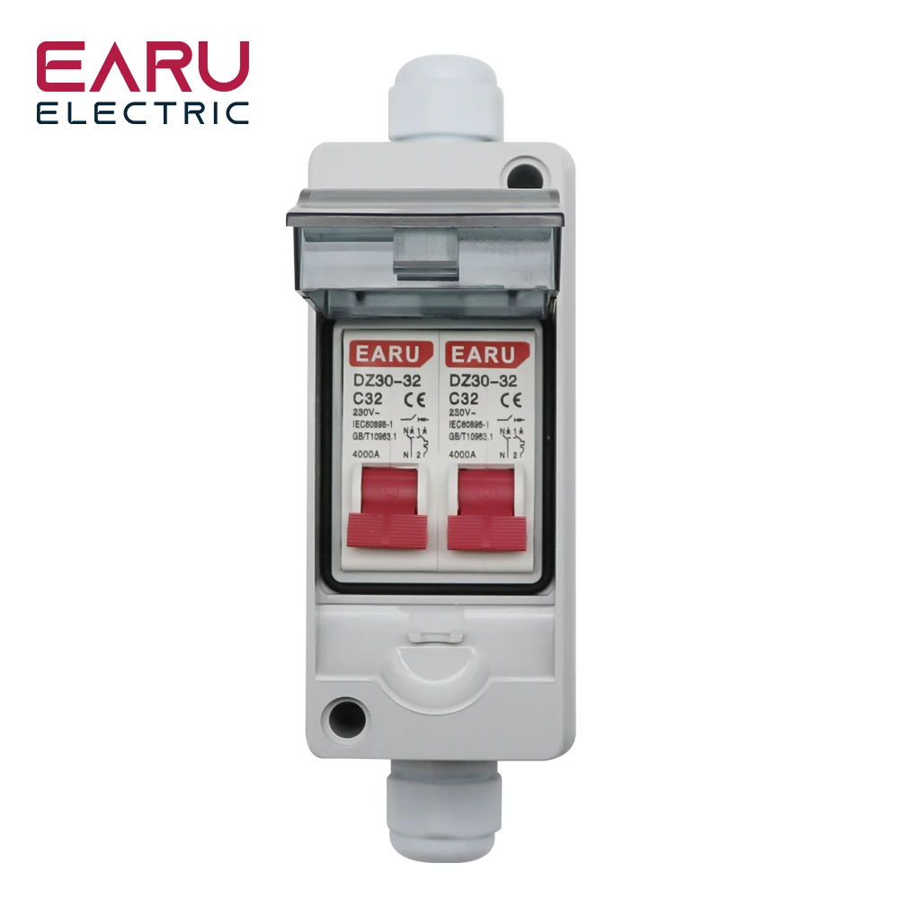 DZ3032DPN1PNMiniCircuitBreakerMCB16A20A25A32ADinRail