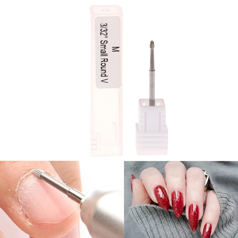 Safety Nail Drill Bits Tungsten Carbide Drill Bit Cuticle Remover 3/32" For Electric Nail File Machine nail drill bit,nail drill bits,cuticle remover bit