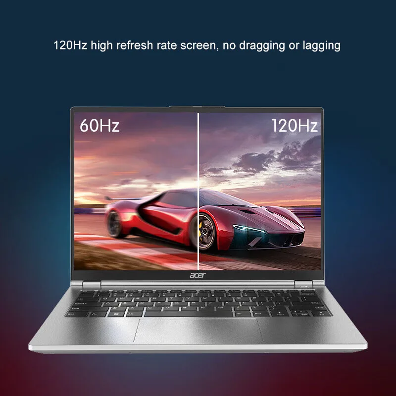 2023 Acer Extraordinary Go Pro Laptop 14 Inch 2.8K 120Hz IPS Screen Netbook i7-13620H 16GB 1TB Intel lris Xe Graphics Notebook 2