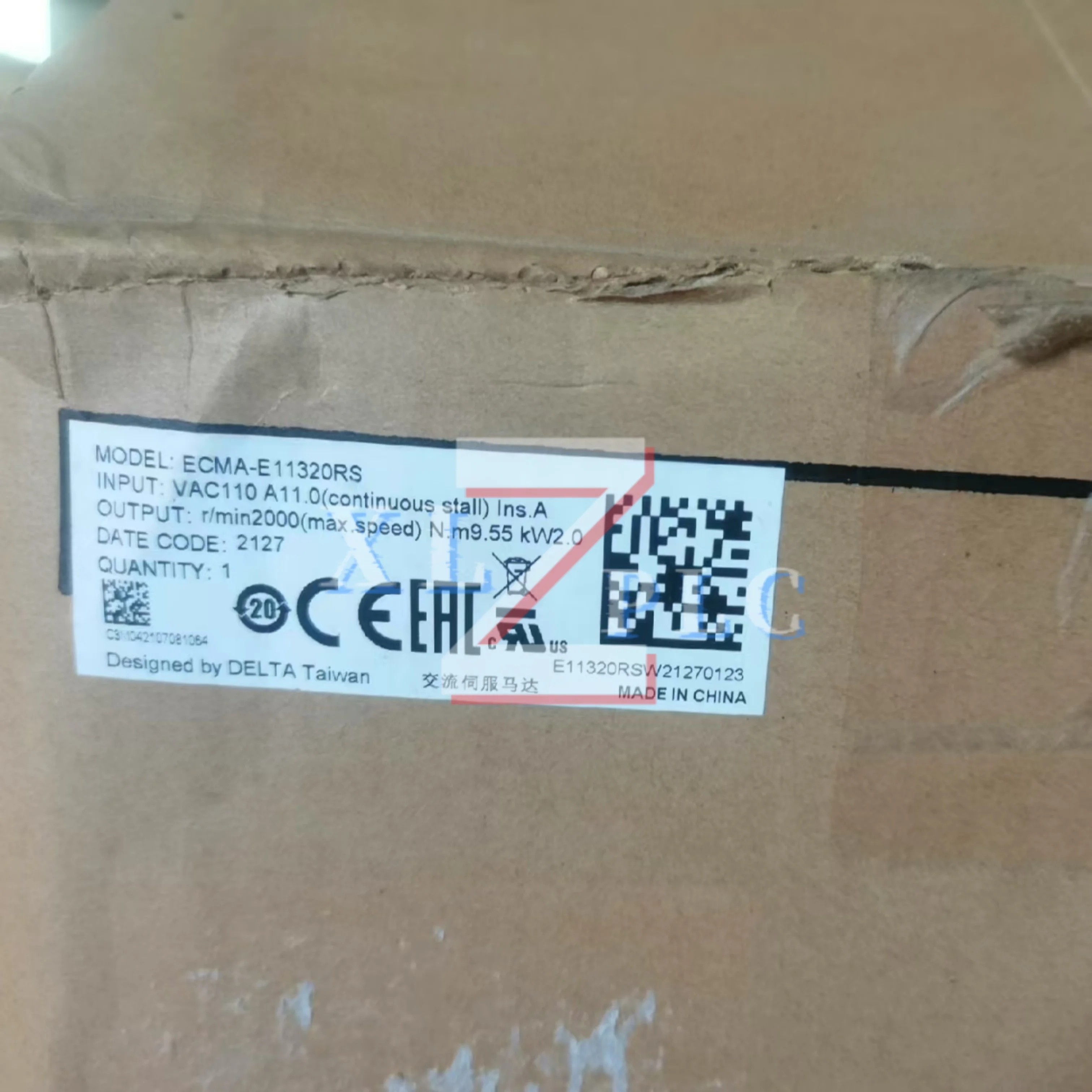 ECMA-E21320RS 재고 있음 서보 모터 ECMA-E11320RS ECMA-E11320SS