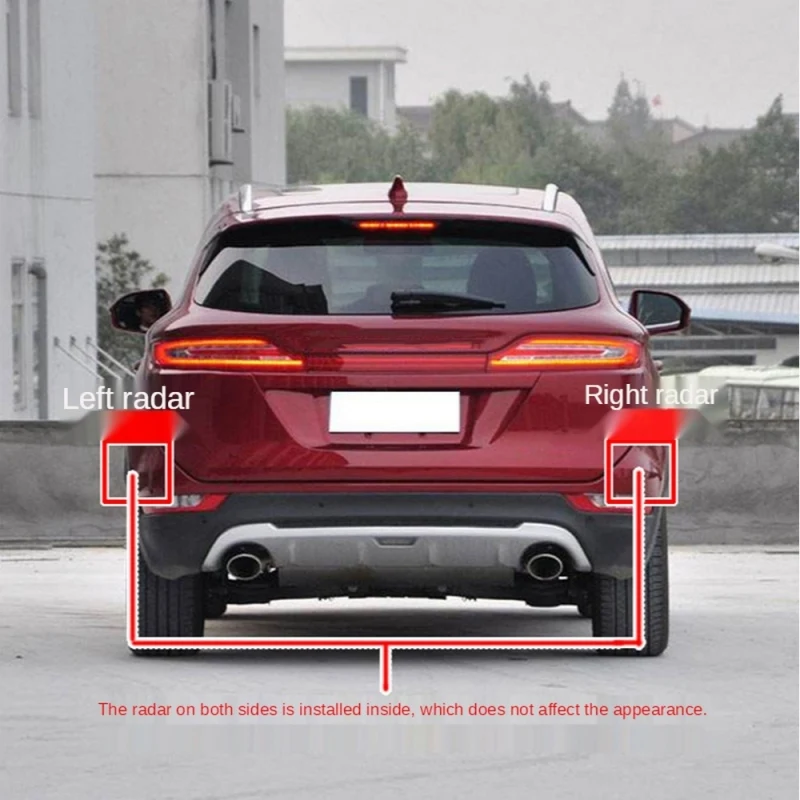 77G H1 Millimeter Wave Radar BSD Blind Spot Detection System Change Lane Aided Parking 50m Blind Spot Monitoring Warning Alarm