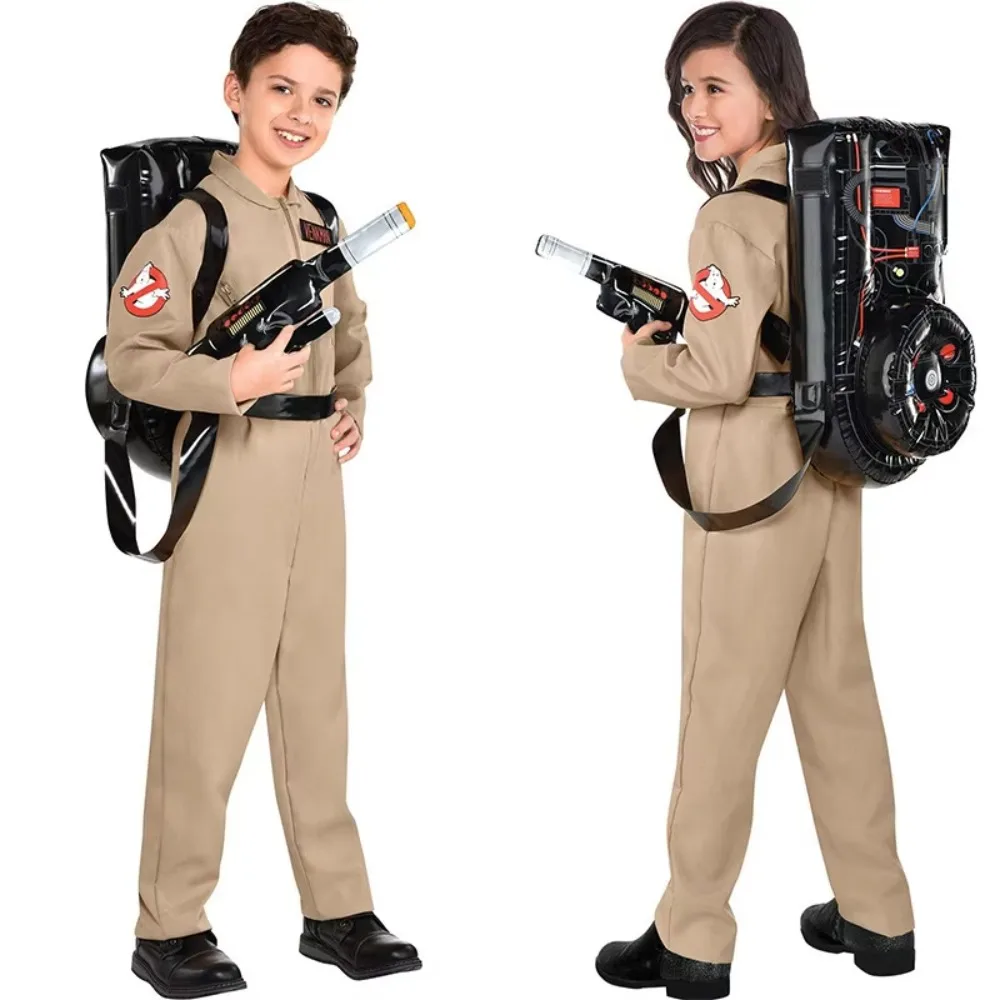 Cosplay Costume Men Festival Costume Set Halloween Ghostbusters Costumes Kid and Adult