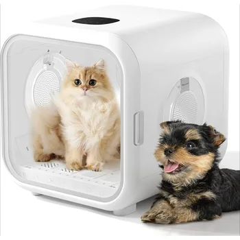 Cat Dryer, 360° Efficient Automatic And Quiet Box With Smart Temperature Control, Ideal For Small Dogs 1