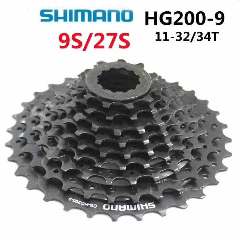 Bicycle cassette Bicycle parts SHIMANO Tourney HG200 7s 12-28T/12-32T 8s 12-32T 9s 11-32/34T Cassette CS-HG200-7/8/9 For Mountain Bike Bicycle