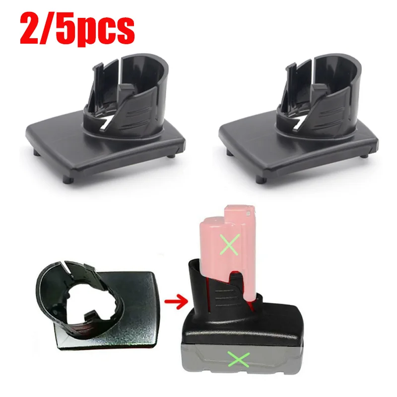 

2/5 шт., пластиковые детали для аккумуляторов 12 В (без аккумуляторной батареи), для литий-ионных аккумуляторов Milwaukee 12 В