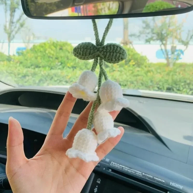 Accessorio Per Auto A Forma Di Rana, Portafortuna Uncinetto Fatto A Mano, AppendiSpecchietto Retrovisore, Regalo Originale