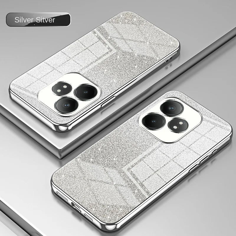 Elegant Soft TPU Glitter Slim Protective Back Cover Case