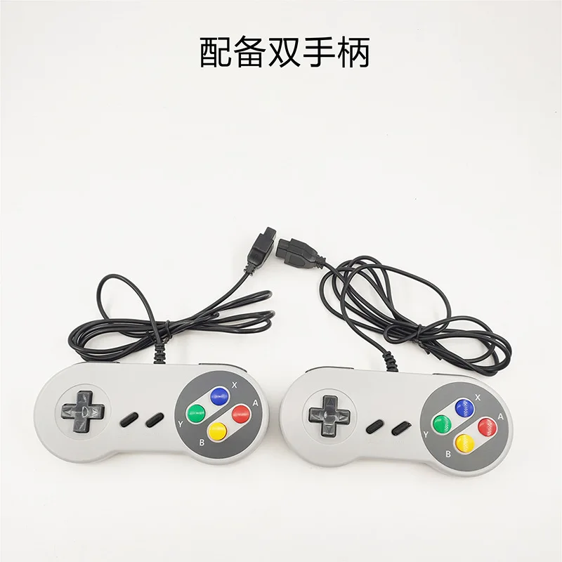 슈퍼 미니 SFC 게임 콘솔 내장 620 듀얼 게임패드, AV HDMI 출력, 8 비트 TV 게임 박스, 클래식 SNES