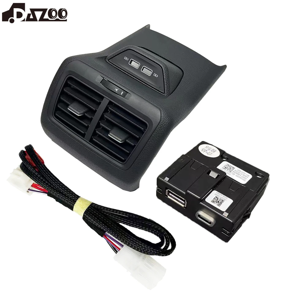 Bocchetta Aria Condizionata SAWILI Per VW Golf 7/7.5 - Con USB, Nero - Foto 7