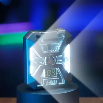 Transparent Dual Arc Plasma Waterproof Lighter Watch Rechargeable USB Flashlight Flameless Windproof Lighter for Outdoor Camping 4