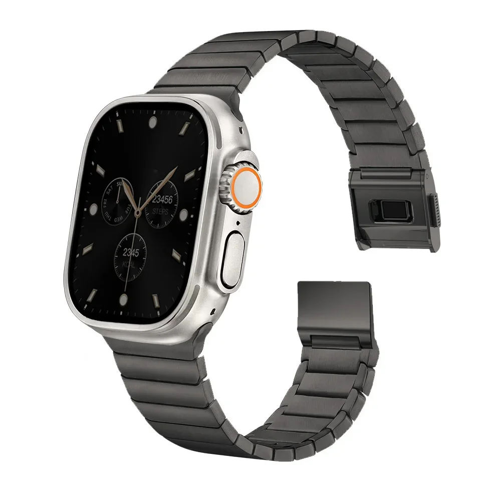 Titanium Alloy Strap for Apple Watch - Premium Metal Bracelet